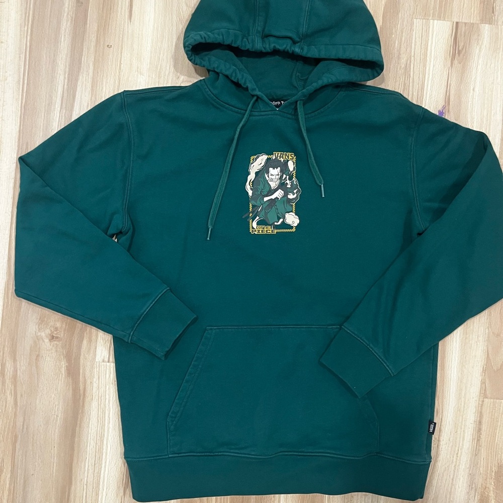 Vans Dark Green Graphic Hoodie